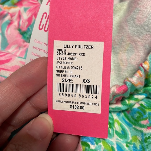 NWT Lilly Pulitzer Jace Romper - Picture 8 of 11